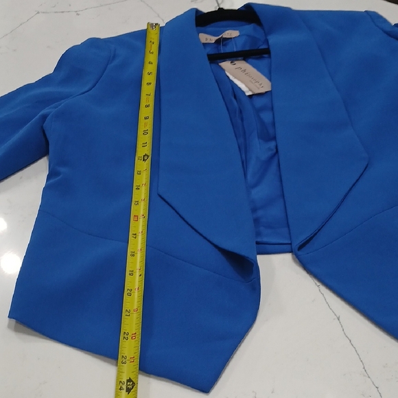 Philosophy Royal Blue Women's Blazer Sz 6 New With Tags - Picture 10 of 12